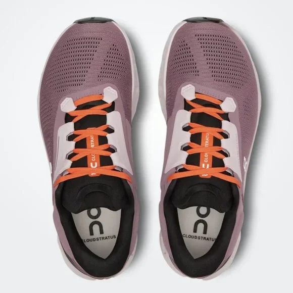 NWT On Cloudstratus 3 in quartz/Lily Women's Sz 7 - Picture 5 of 7